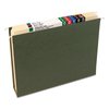 Smead Hanging File Folder, Box Bottom, Green, PK25 65095